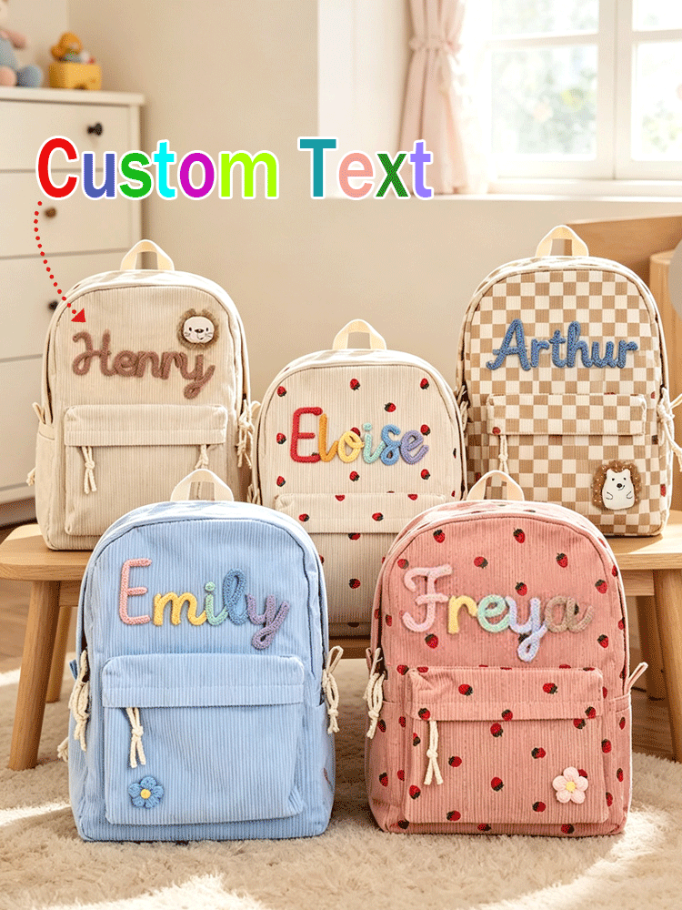 Embroidery Ideas - [맞춤형] 이름이 새겨진 개성 넘치는 신학기