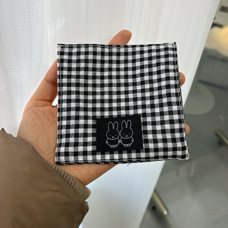 귀엽고 예쁜 미피 시리즈 천 컵받침 만화풍 창의적인 미 - Embroidery Cloth 리뷰 및 가격