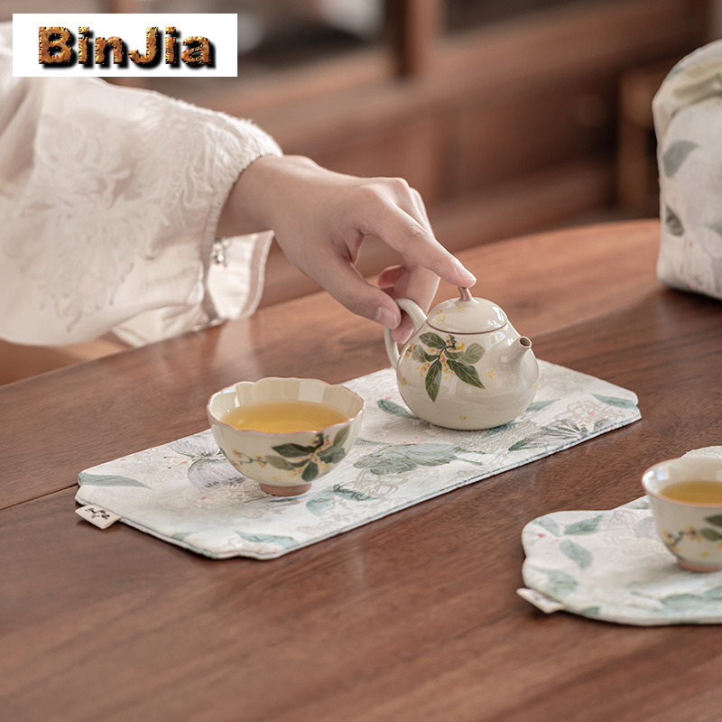 브로케이드 자수 그림자 나비 양면 티 테이블 매트 앤티 - Embroidery Cloth 리뷰 및 가격