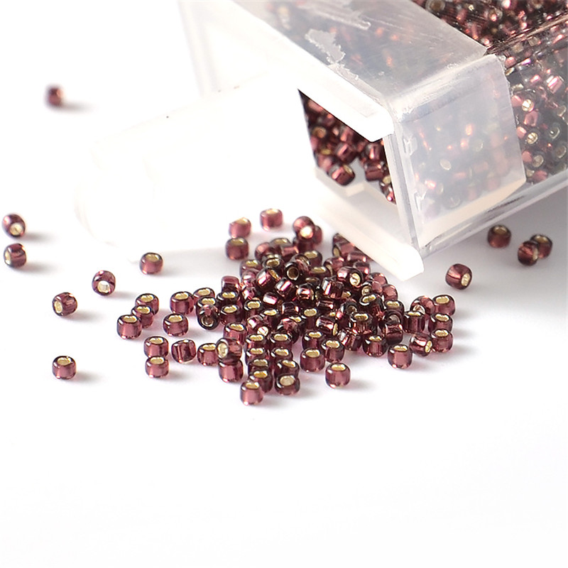 15/0 일본 TOHO 원형 유리 비즈, 실버 안감 컬 - Embroidery Glass Beads 리뷰 및 가격