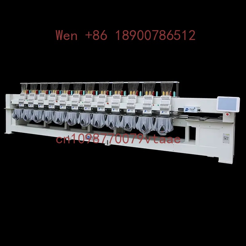 FUJA 산업용 중형 자수기 12헤드 12/15 바늘  - Embroidery Computer 리뷰 및 가격