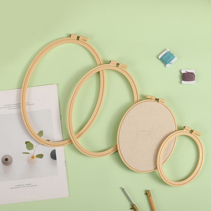 1Pcs DIY Needlecraft 크로스 스티치 후 - Embroidery Hoop Plastic 리뷰 및 가격