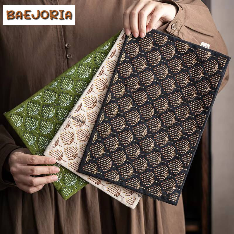 중국 선 스타일 패브릭 자수 티 테이블 매트 고급 음료 - Embroidery Cloth 리뷰 및 가격