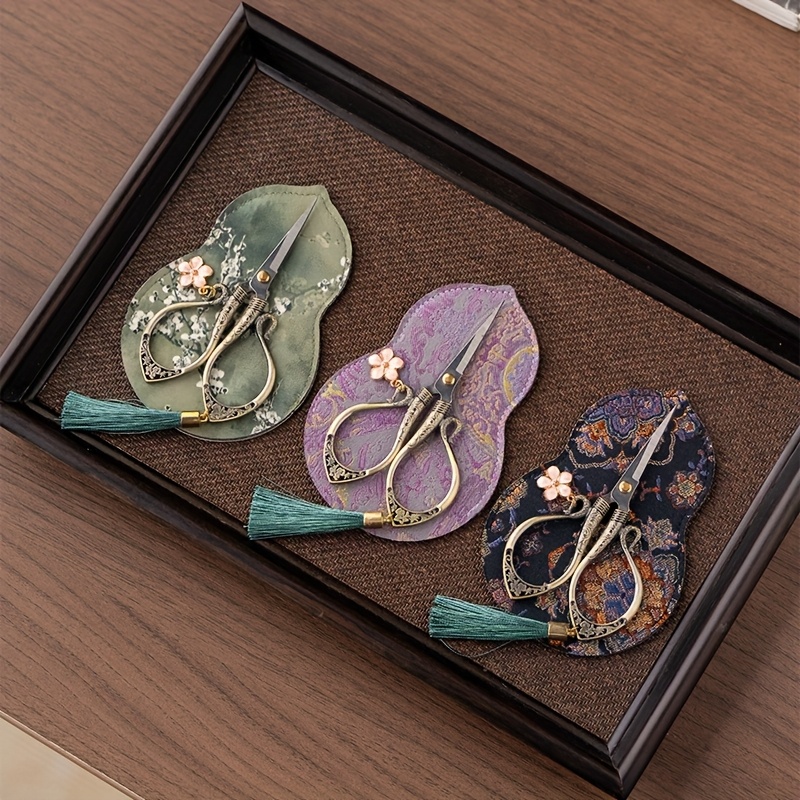 중국 빈티지 미니 자수 가위, 태슬 장식 공예 가위,  - Embroidery Scissors Small 리뷰 및 가격