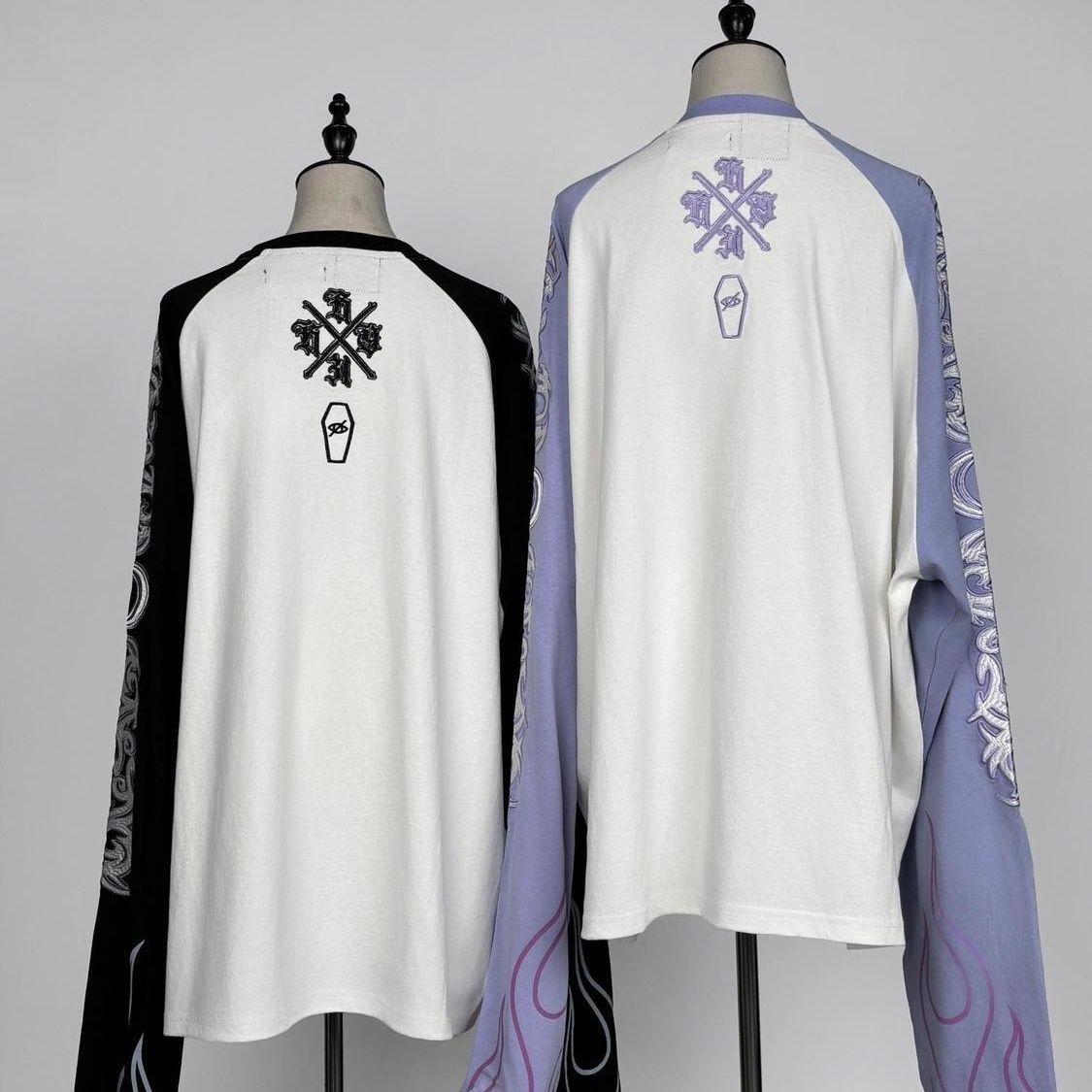 Y2K 일본 하라주쿠 스트리트웨어 콜라보레이션 서브컬쳐 - Embroidery Tshirt 리뷰 및 가격