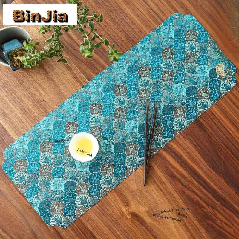 자수 브로케이드 드라이 폼 원단 티 테이블 매트 일본식 - Embroidery Cloth 리뷰 및 가격