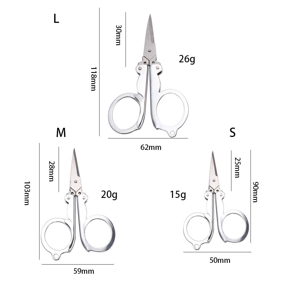 작업용 낚시 액세서리 스테인레스 스틸 학생용 포켓 접이 - Embroidery Scissors Small 리뷰 및 가격
